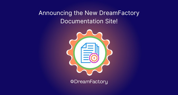 image showing announcement for new documentation site