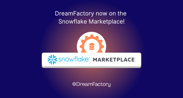 image showing dreamfactory on the snowflake marketplace