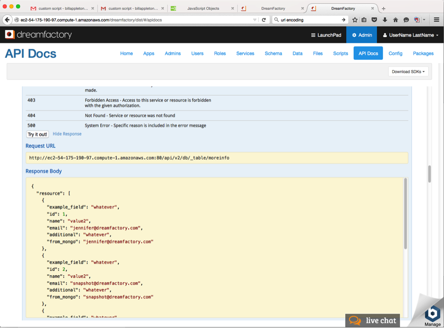 API Docs