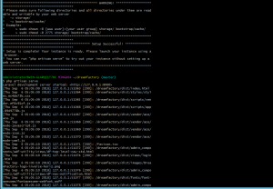 php artisan serve