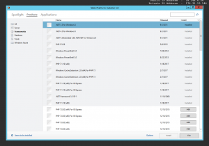Web Platform Installer 5.0