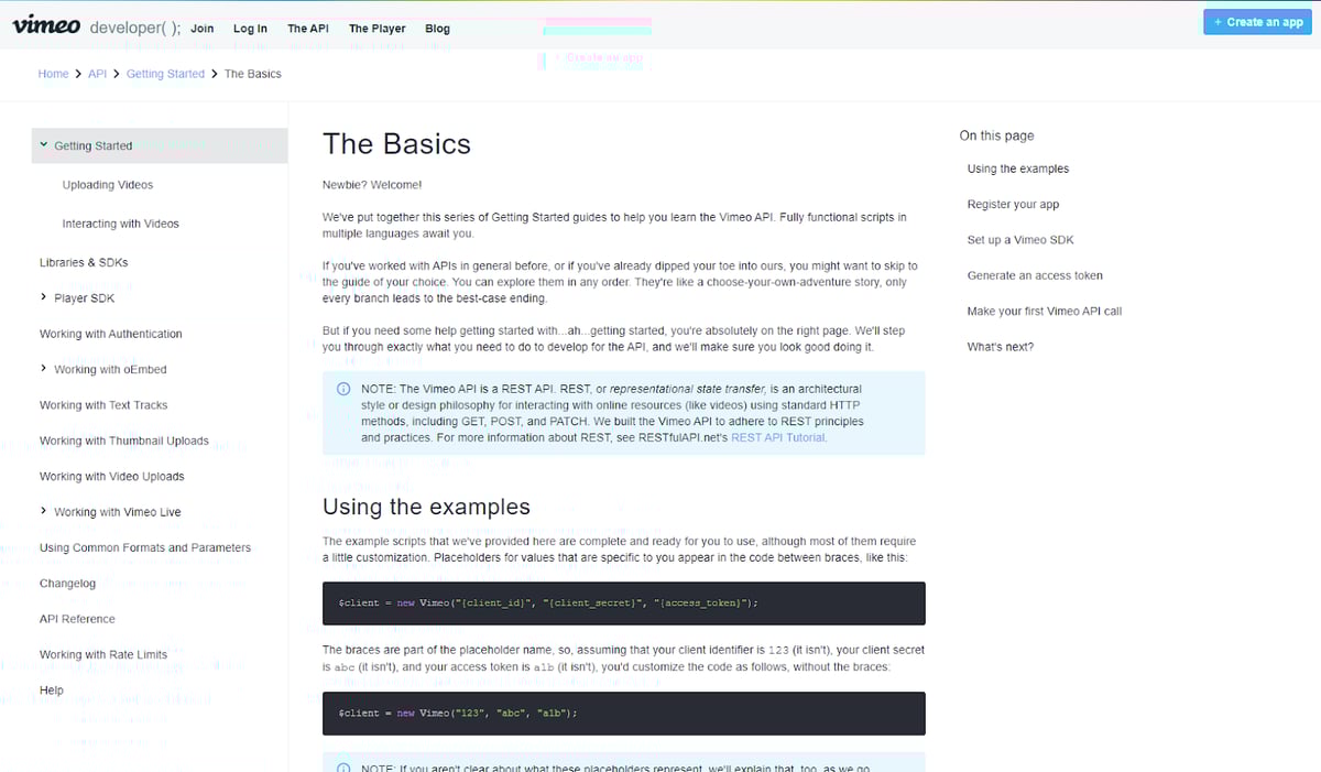 The 8 Best API Documentation Examples for 2025 | Dreamfactory