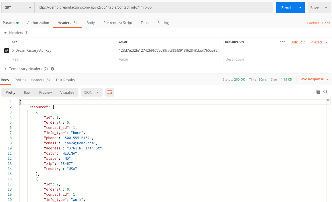 7 Simple REST Client Examples for Retrieving API Data | Dreamfactory