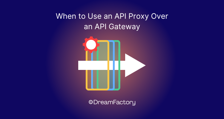 Diagram showing api proxy and api gateway