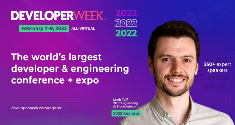 DeveloperWeek 2022 Announcement banner