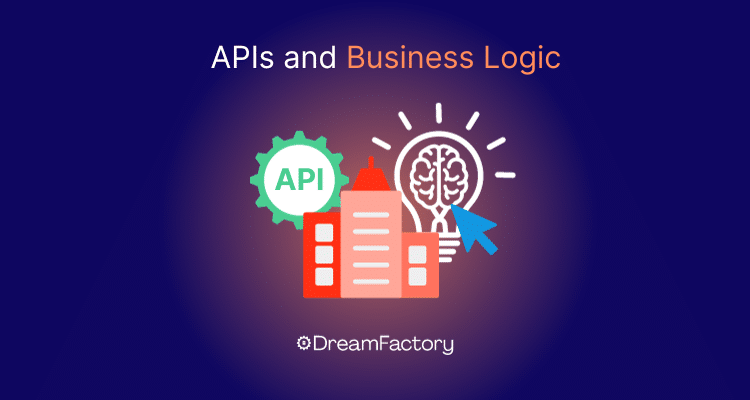 Diagram showing APIs and Business Logic