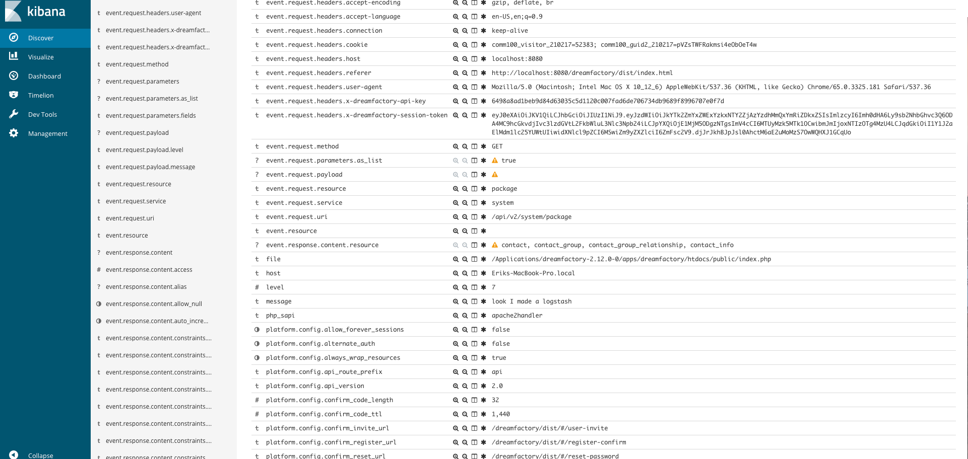 Kibana Example Data Part 2