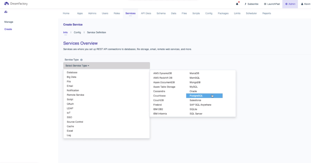 PostgreSQL API Creation