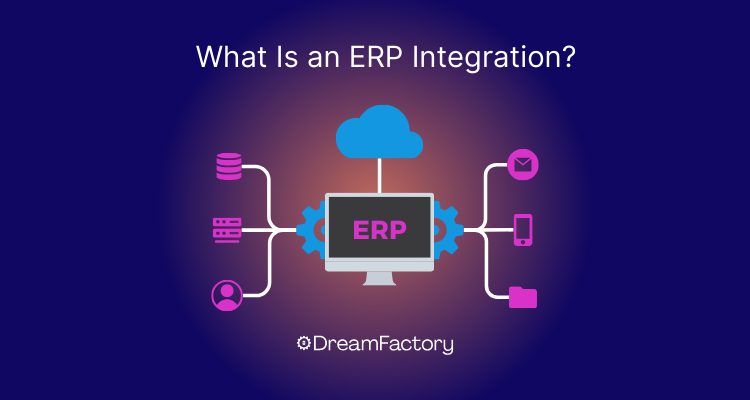 diagram showing erp integration