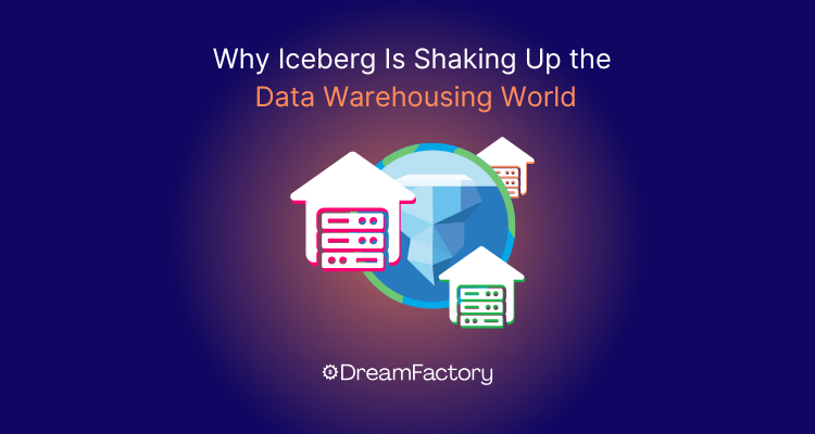 Diagram showing why iceberg is shaking up the data warehousing world