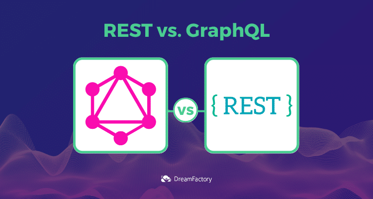 Diagram of REST vs. GraphQL