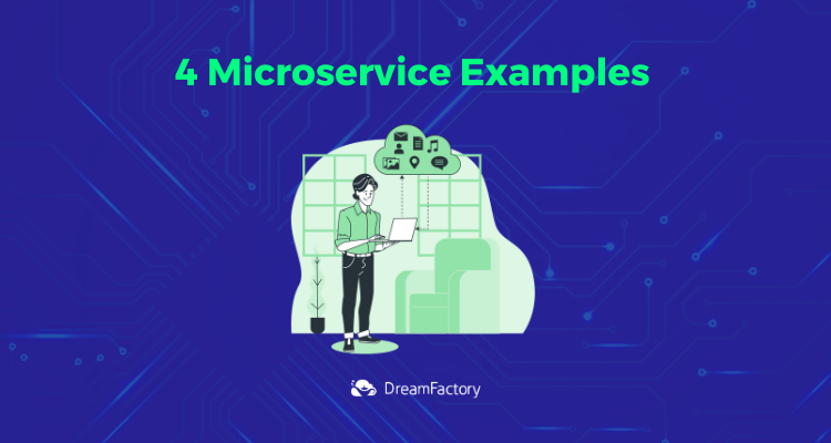 Man looking at microservices examples