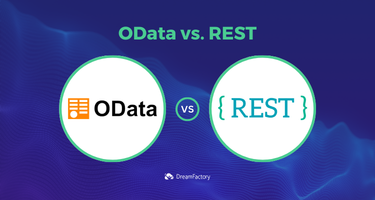 Diagram of OData vs REST