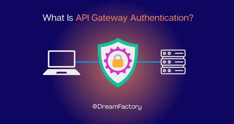 Diagram showing api gateway authentication