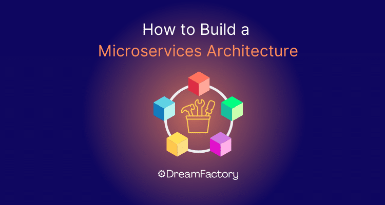 Diagram showing how to build a successful microservices architecture