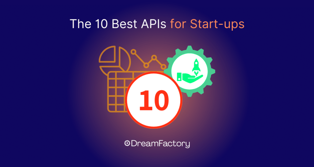 Diagram of the best APIs for start-ups
