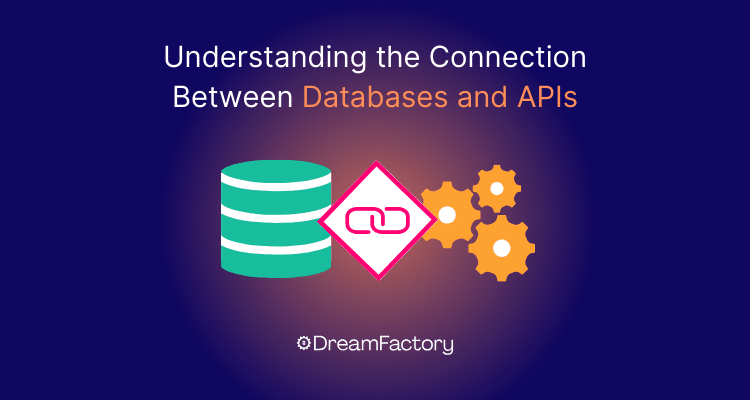 Diagram of the connection between Databases and APIs