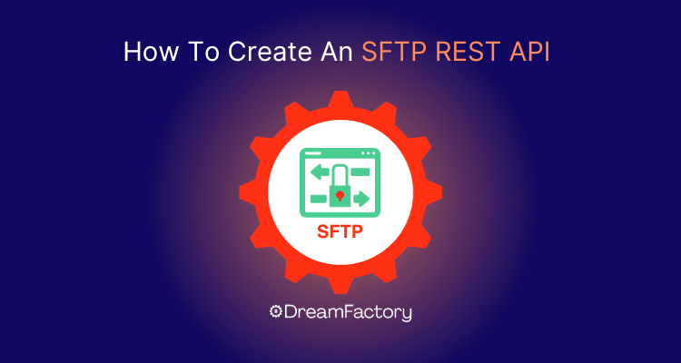 Diagram showing how to create a SFTP REST API
