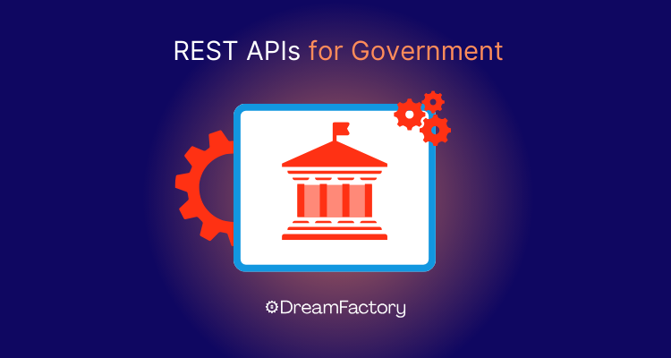 Diagram showing REST APIs for Govenrnment