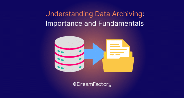 diagram showing data archiving